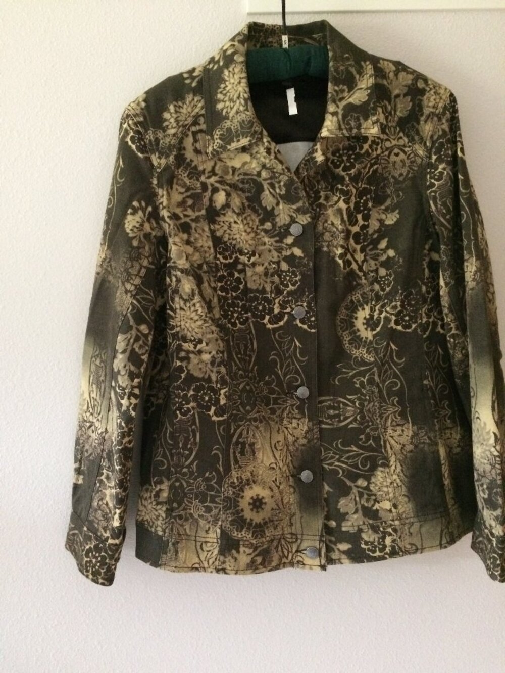 Long sleeve Unlined Jacket Blazer Size L NWOT